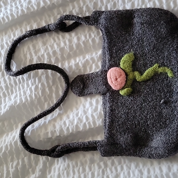 BOILED WOOL BAG - Picture 2 of 4